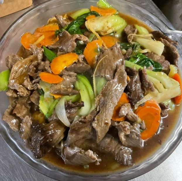 CN3. Satay Beef Chow Fun 沙爹牛肉炒河粉