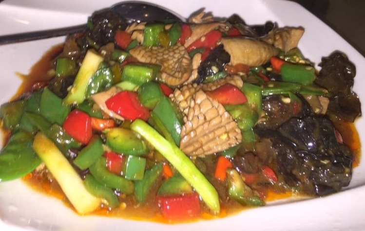114. Sauteed Pork Kidney 火爆腰花