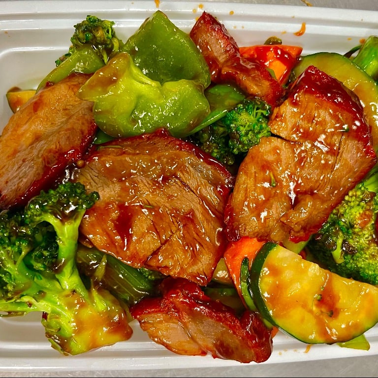 52. Roast Pork with Vegetables