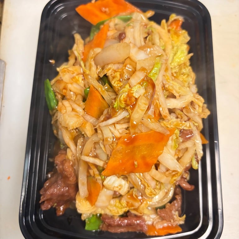 44. 牛炒面 Beef Chow Mein