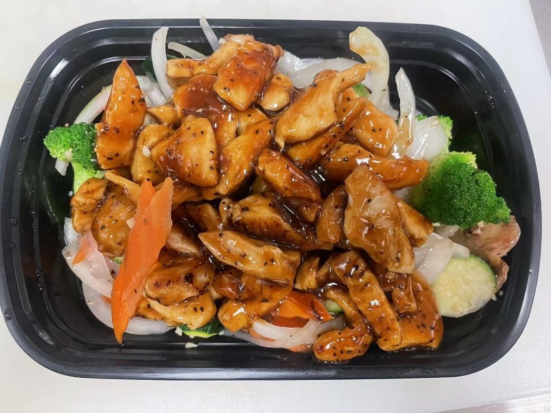 铁板鸡<br>Chicken Teriyaki