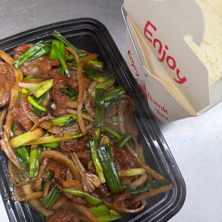 M 4. Mongolian Beef