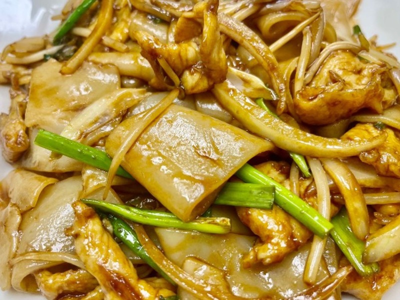 Fresh Made Chicken Flat Noodle