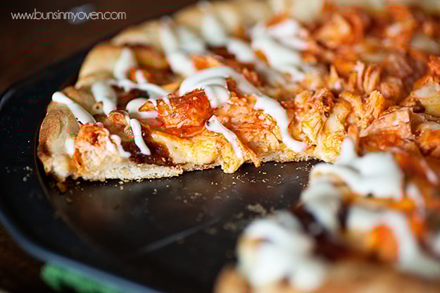 Spicy Buffalo Pizza