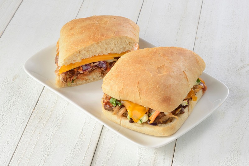 BBQ Pork and Slaw Panini Image