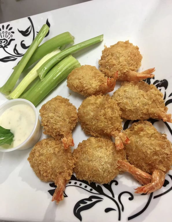 A19. Butterfly Shrimp (8) 凤尾虾