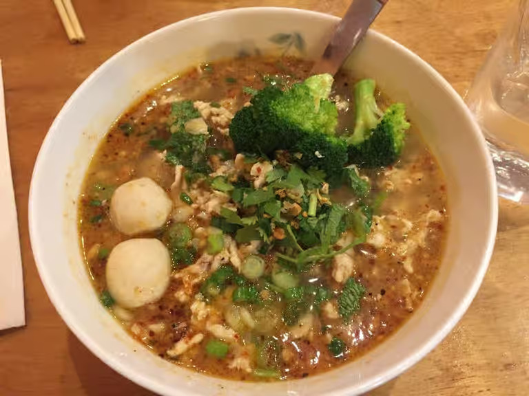 P10. Hot & Sour Noodle Soup