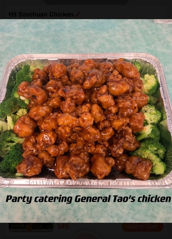 H10. General Tso's Chicken Party Tray Image