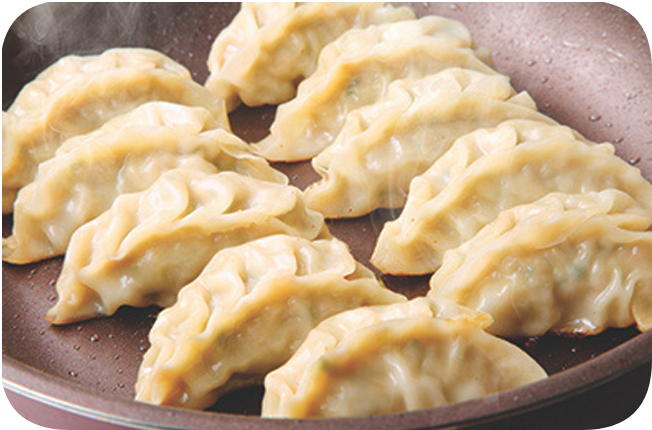 D2. Napa Cabbage & Pork Dumplings (8 pcs)