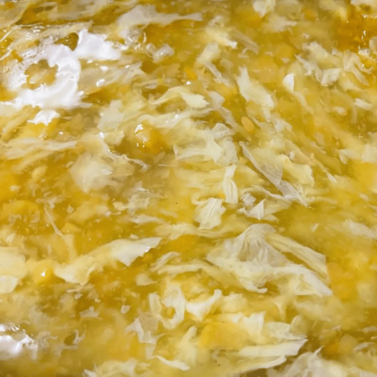 10. 蛋花汤 Corn Egg Flower Soup