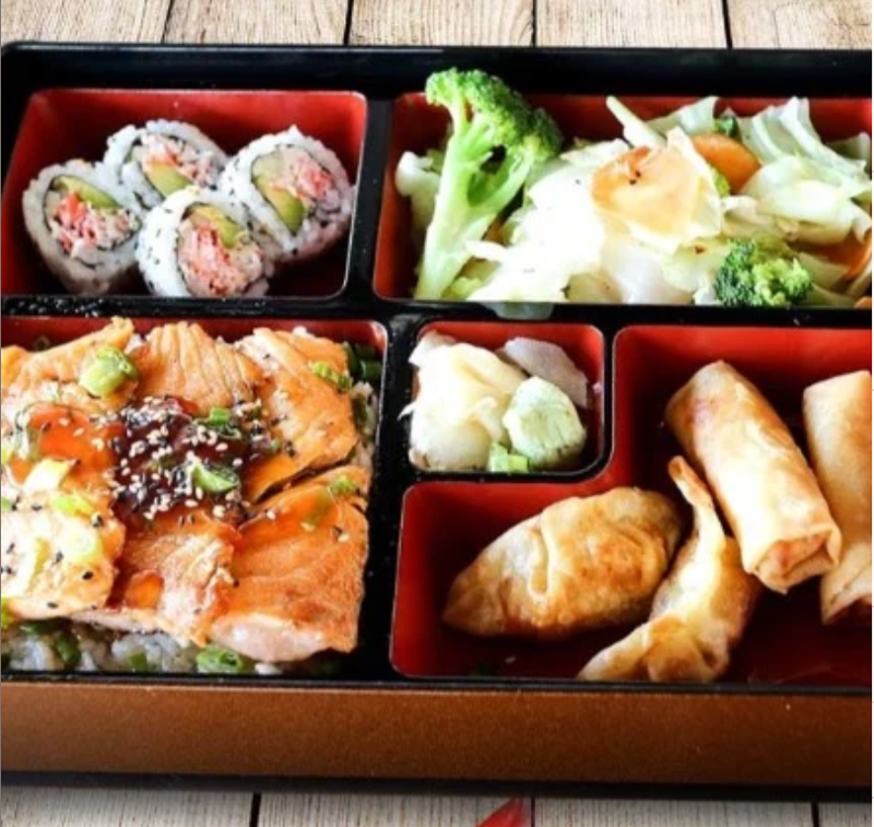 Bento Salmon Box