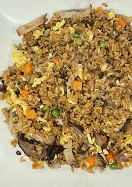 D86. 叉烧炒饭 Pork Fried Rice