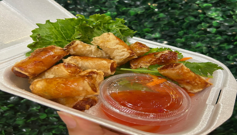 Mini Shrimp Egg Rolls