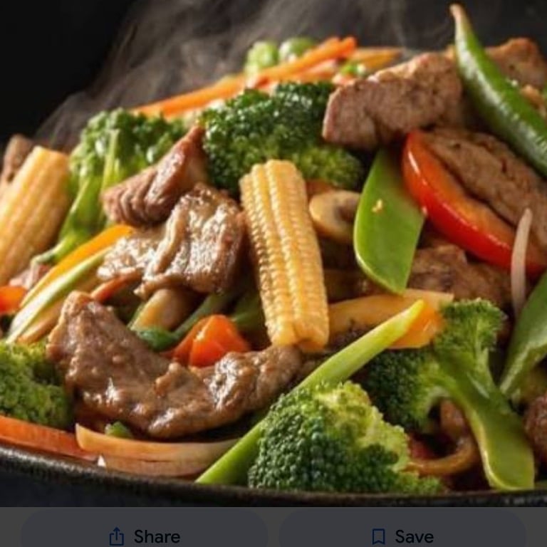 82. Beef w. Garlic Sauce