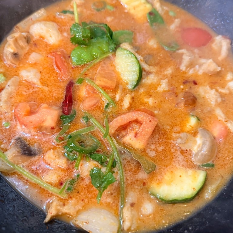 Tom Kah Soup 冬阴功汤(椰子）