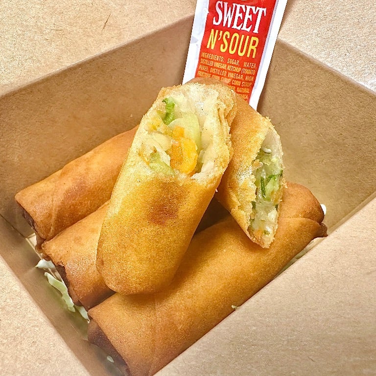 Vegetarian Spring Rolls (4pc) (Buy 1, get 1 free)