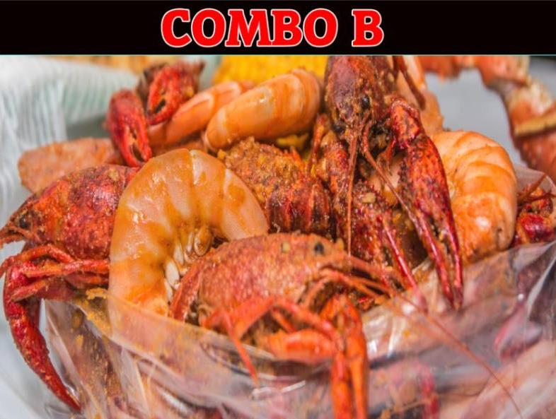 Combo B: Shrimps w. Crawfish