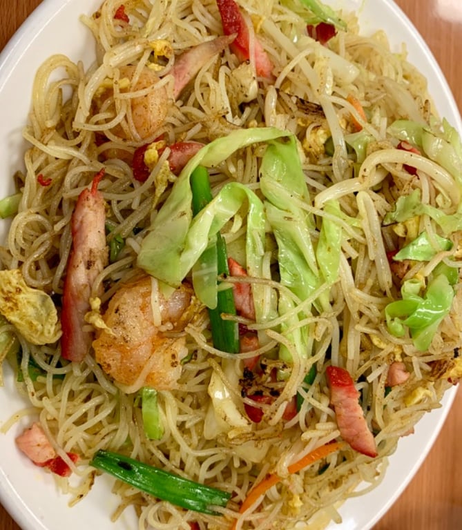 Rice Noodle in Singapore Style Image