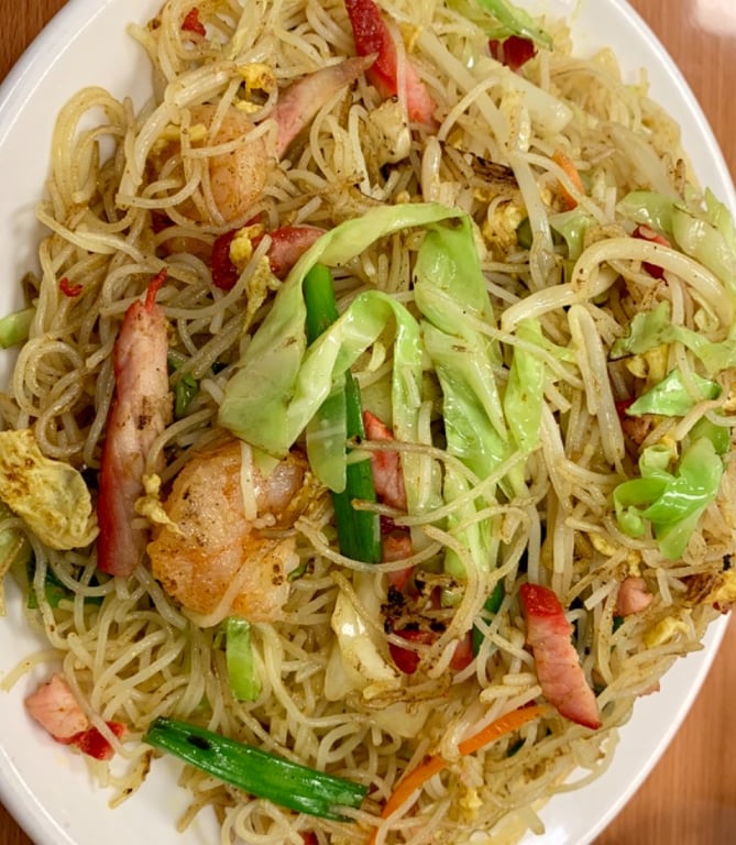 Rice Noodle in Singapore Style