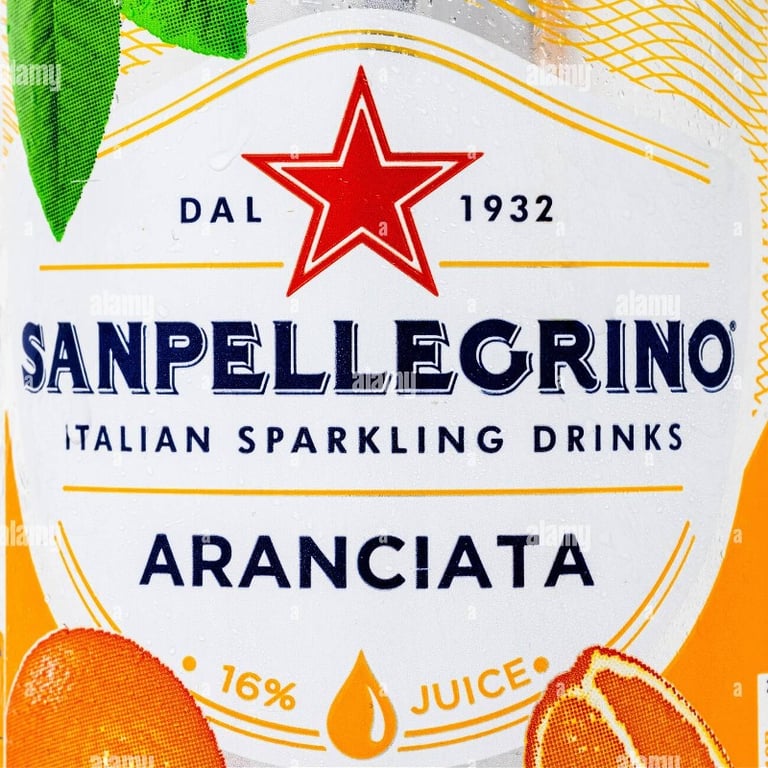 San Pellegrino - Aranciata Water