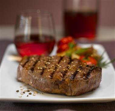 Rib-Eye Steak Dinner Image