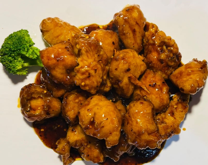 C3. Orange Tangy Chicken 陈皮鸡