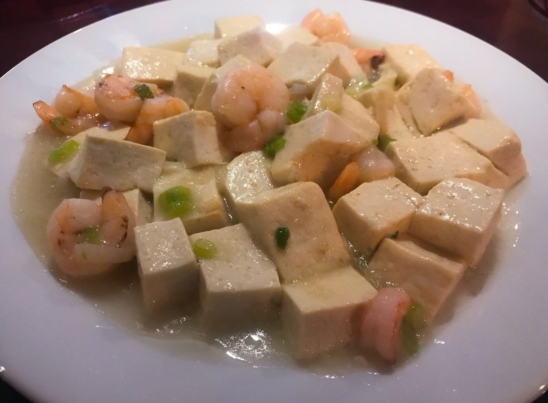 Tofu with Shrimp 虾仁豆腐