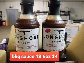 BBQ Sauce Longhorn 18.6oz