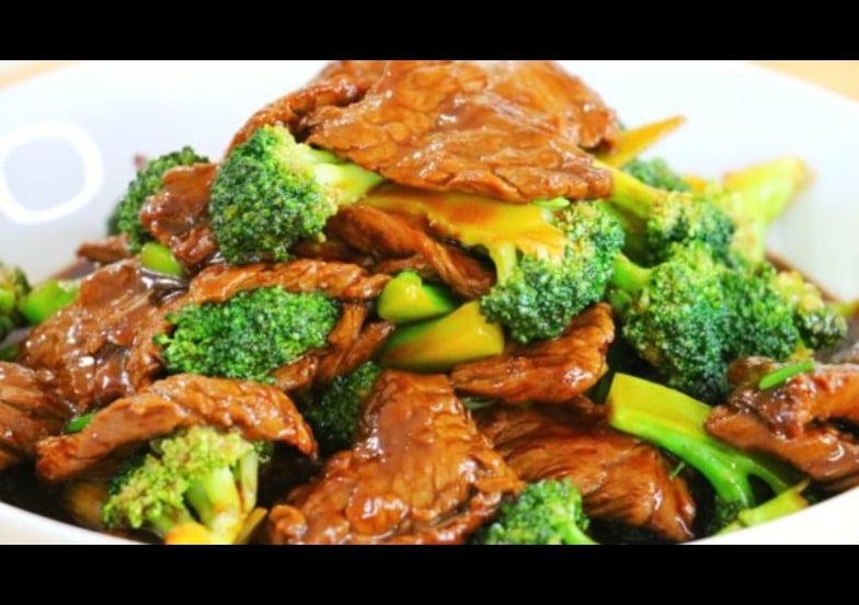 芥兰牛 61. Beef w. Broccoli