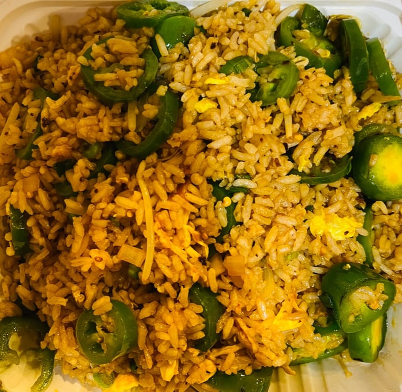 FR1. Hot Jalapeño Fried Rice 辣椒炒饭