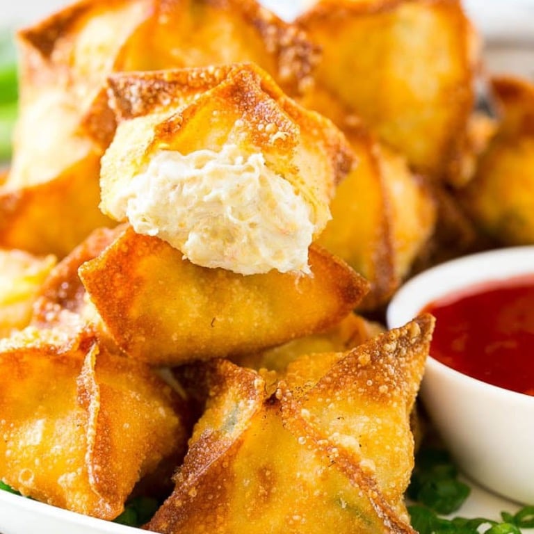 6. Crab Cheese Wonton (8)