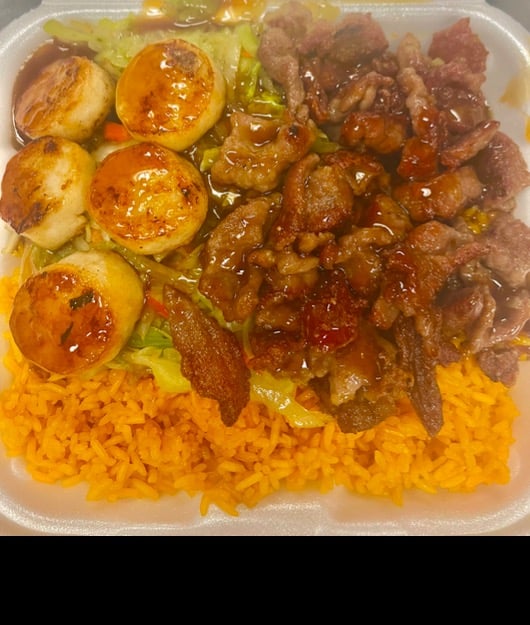 Scallop & Yakiniku Steak