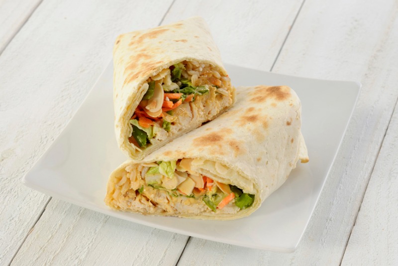 Sesame Thai Wrap