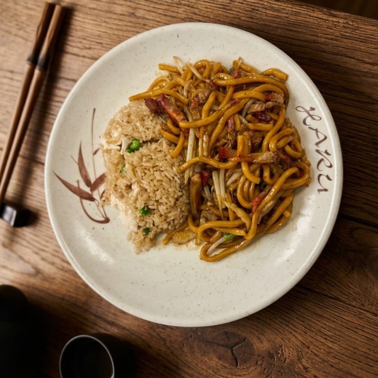 C3. Roast Pork Lo Mein<br>叉烧捞面