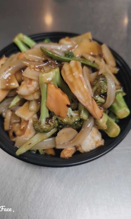 Shrimp in Garlic Sauce 鱼香虾
