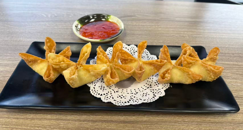 炸芝士混沌  Fried Cheese Wontons (6)