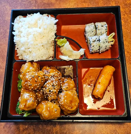 L5. Sesame Chicken Bento Box