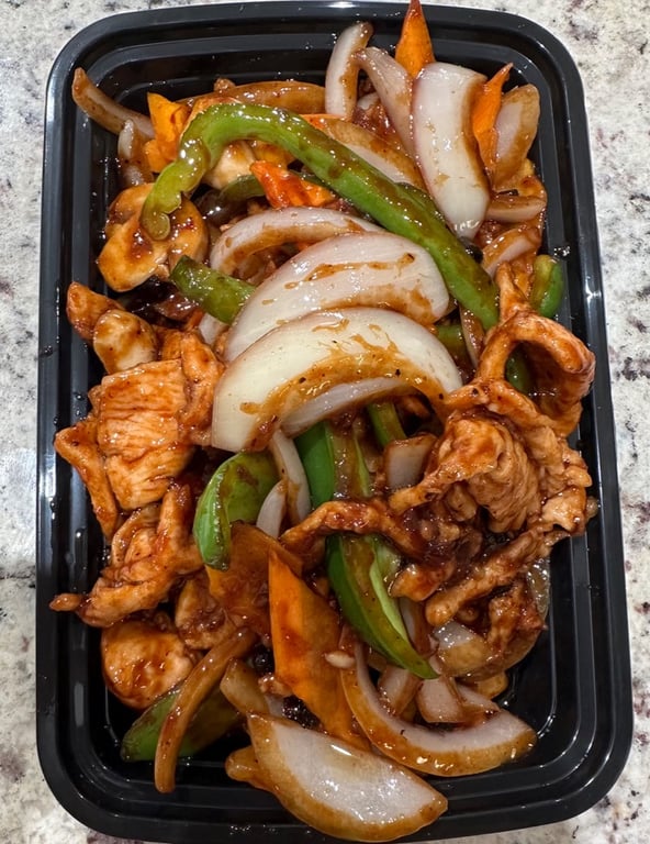 Chicken w. Black Bean Sauce 豉椒雞