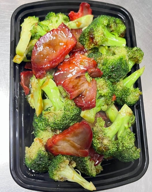 Roast Pork w. Broccoli