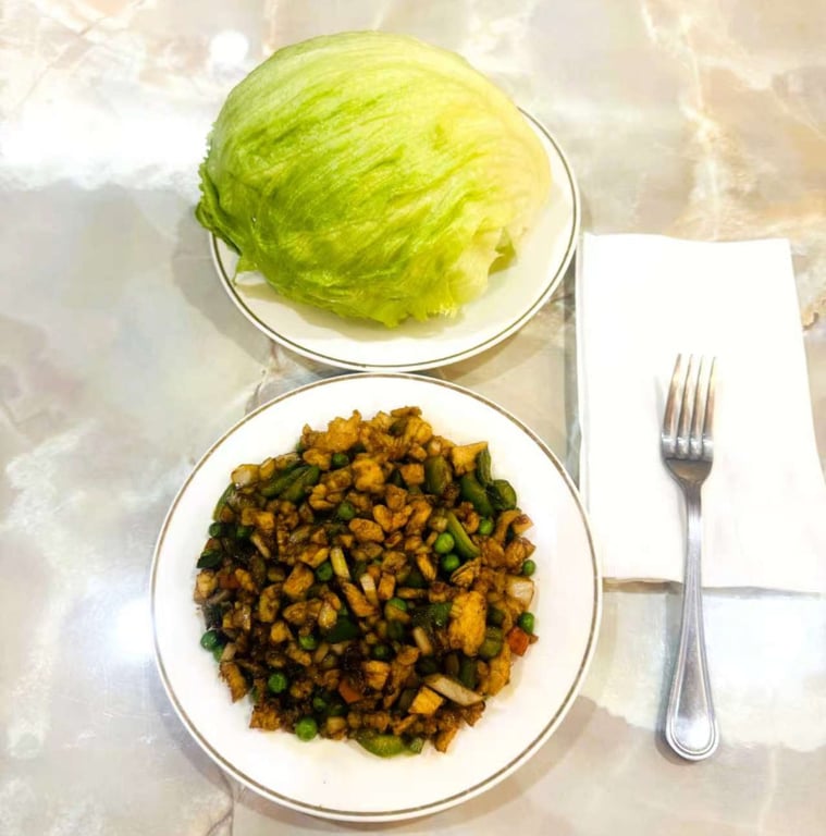 Chicken Lettuce Wraps