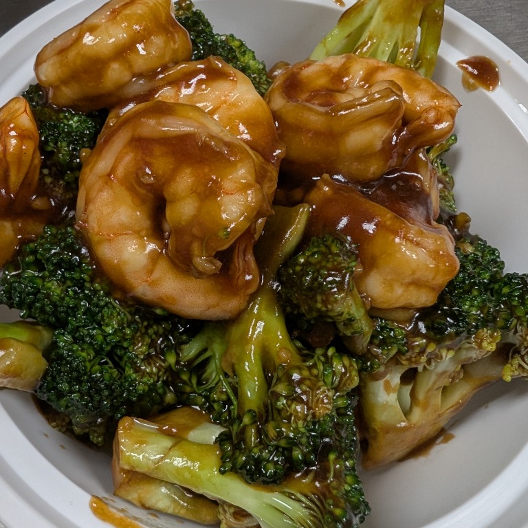 Shrimp with Broccoli 芥兰虾