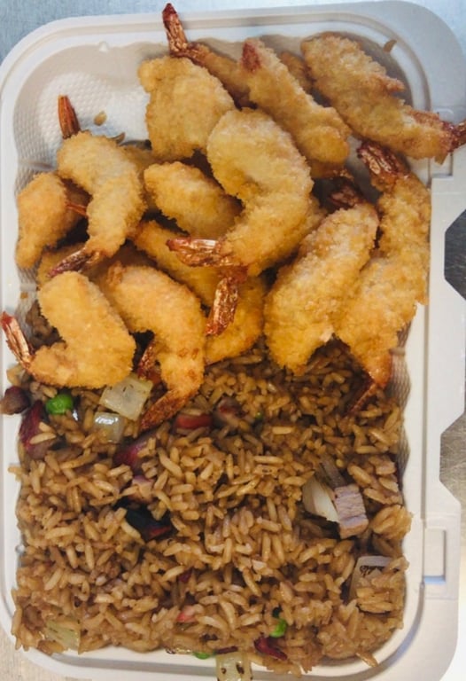 W1. 炸虾 Fried Shrimp (18 pcs)