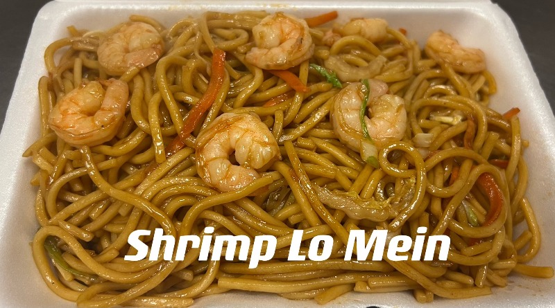 LM5. Shrimp Lo Mein 虾捞面
