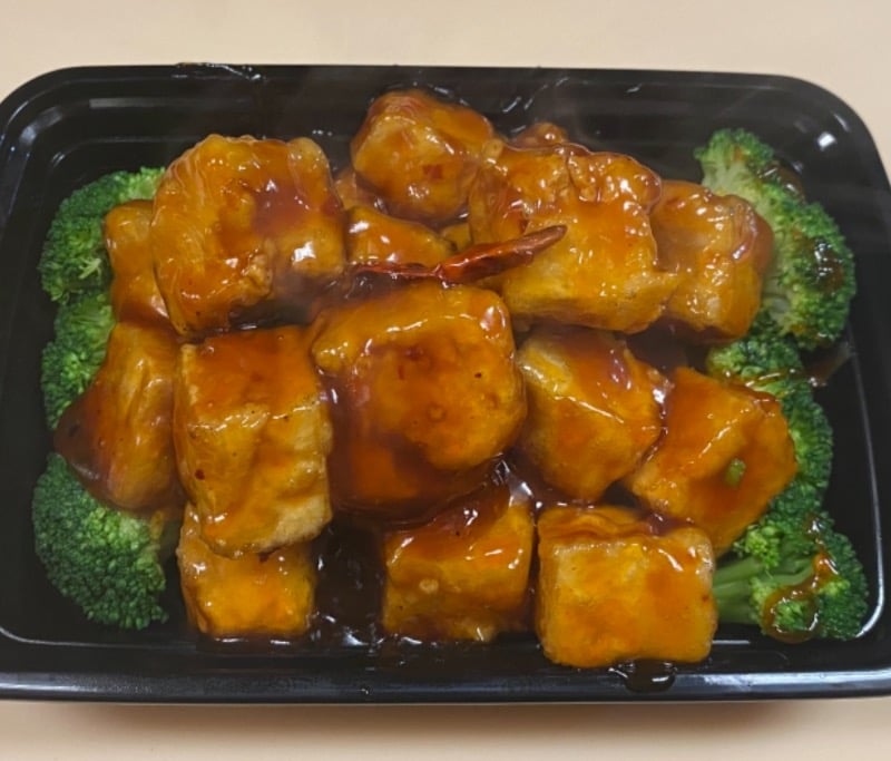 左宗豆腐 General Tso's Tofu