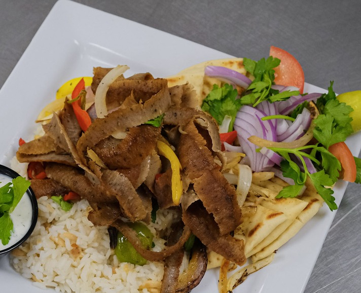 Western Gyros Plate