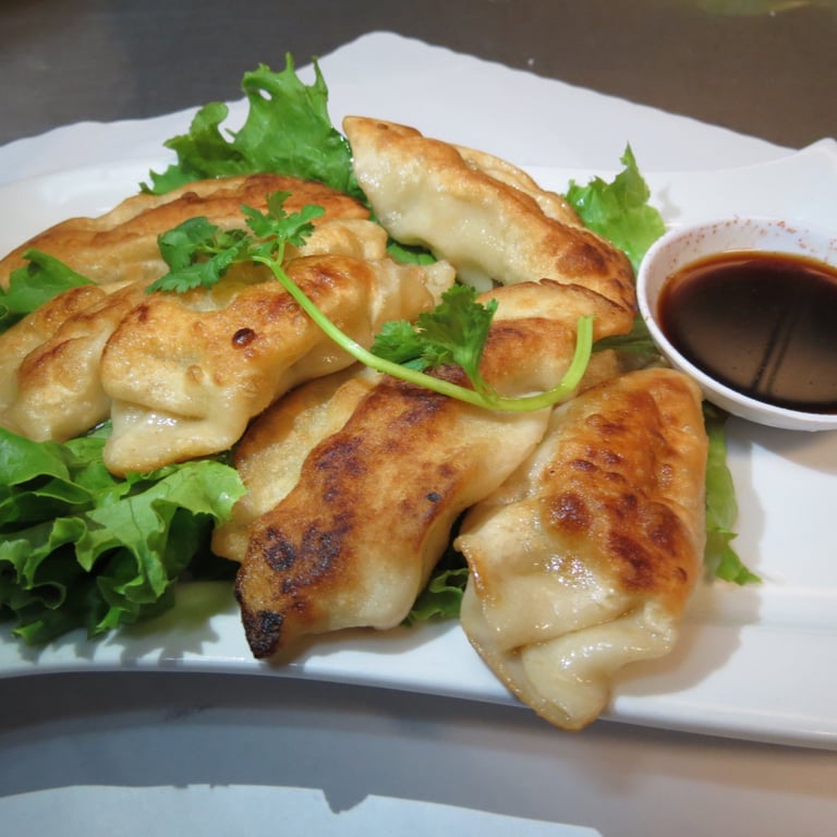Pan Fried Dumplings (6 pcs)