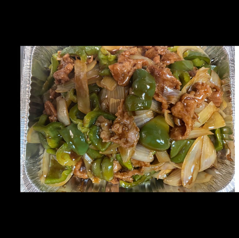 青椒牛<br>Pepper Steak w. Onion