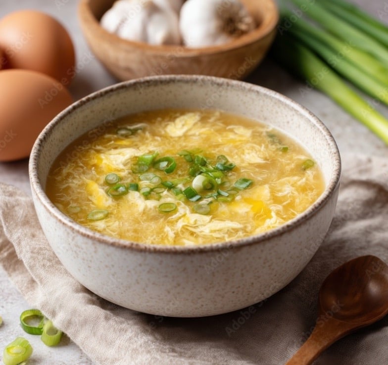 24. 蛋花汤<br>Egg Drop Soup