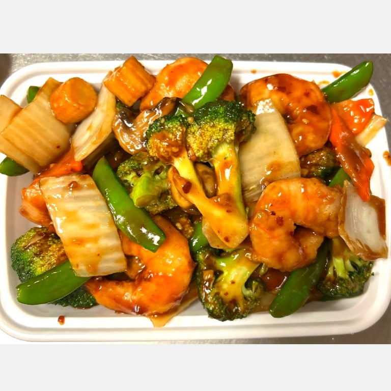 108. Shrimp Szechuan Style