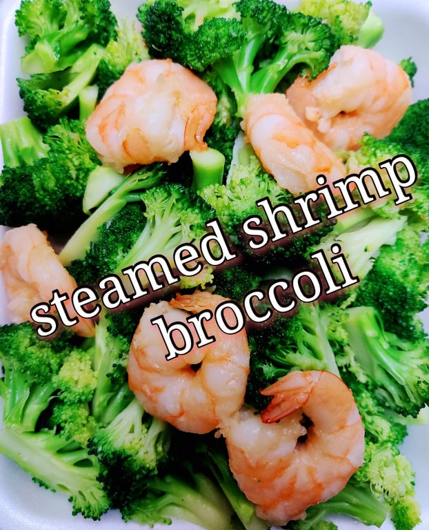 水煮芥兰虾 D 5. Shrimp w. Broccoli